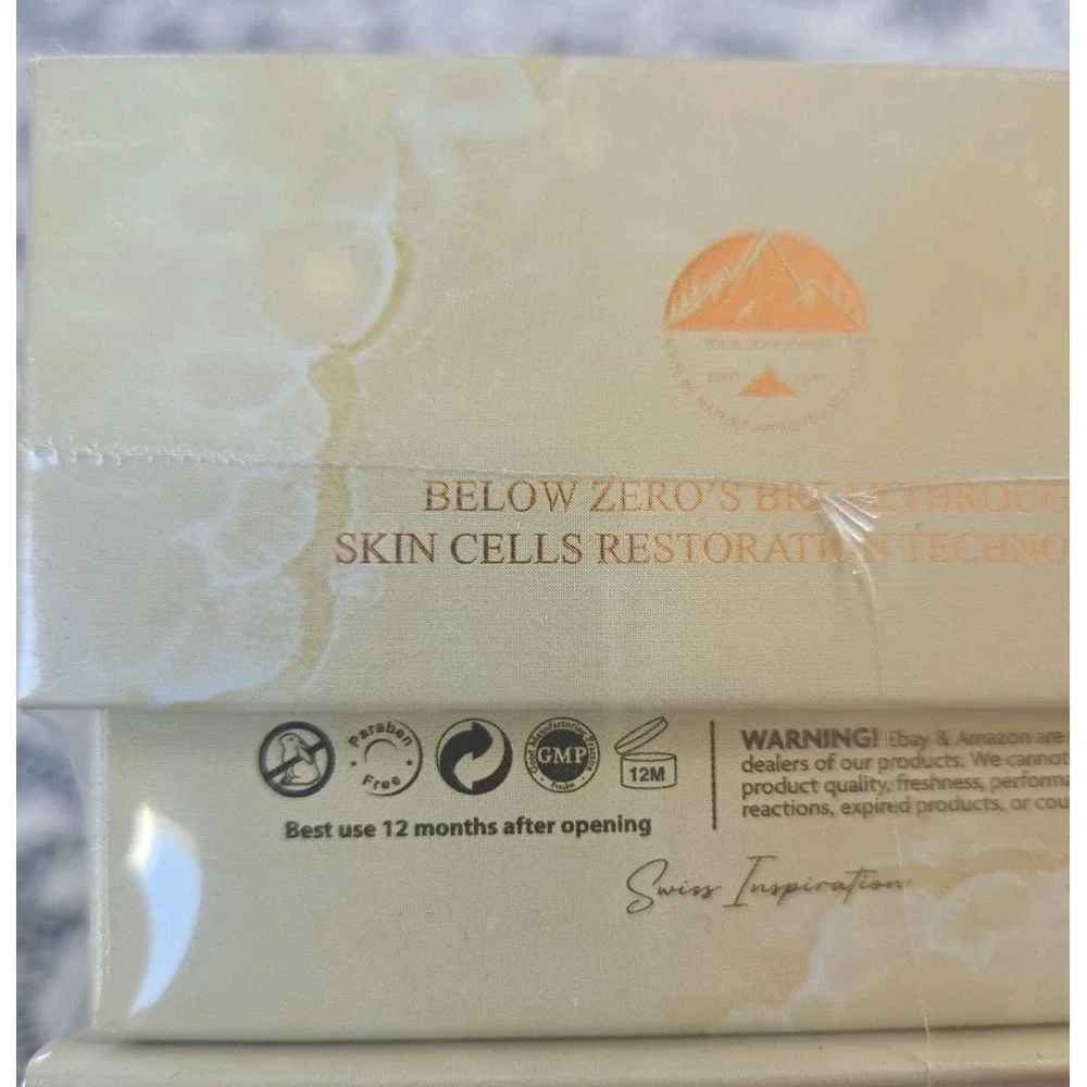 Below Zero  Frozen Gold Multivitamin Rapid Eye Lifting Cream 18 ml Sealed New
